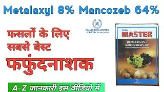 Metalaxyl 8% Mancozeb 64% WP | इस्तेमाल करने से पहले ये जान ले | Systemic & Contact Fungicide|Hindi