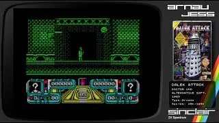 DALEK ATTACK: Doctor Who -Zx Spectrum by  Alternative Soft-.