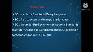 What Is DBMS And SQL | What Is SQL with Example |Brief About SQL|What is Statement in SQL #SQL #DBMS