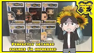 NEW FALLOUT FUNKO POP'S UNBOXING | review | Im excited for fallout season 2 !!! Reupload audio fixed