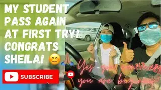 Driving Experience Of SHEILA b4 She Pass The Road Exam at FIRST TRY In Abu Dhabi UAE by Jaymie