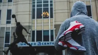 Pickup: Air Jordan 13 Retro ''Grey Toe'' (Two Pairs), November 15, 2014 Release (1080p)