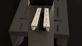 I found the perfect pair for your tote bins it&rsquo;s HandT Ceiling Rails! ✅ #handt #ceilingrails #short