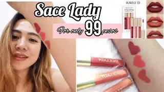 SACE LADY Mini Lipstick Set | Kiss proof Long Lasting 12Hrs | 99 Pesos Only