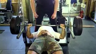 Simon Hayes 140kg Bench Press