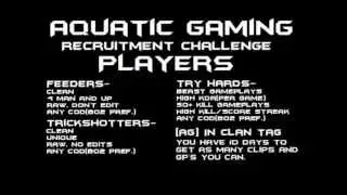 AquaTiC Gaming - Recruitment Challenge - Players Editors GFX Artists