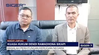 KUASA HUKUM DENDI RAMADHONA SIKAPI MASALAH PERHITUNGAN KERUGIAN NEGARA