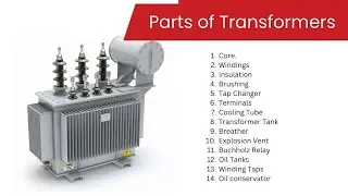 Transformer Parts and Working Principle Explained | Step by Step Animation  Electrical Basics