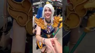 HANDSHAKE IN YOUR LEAGUE COSPLAY #animecon #aninite #austria #anime #leagueoflegends
