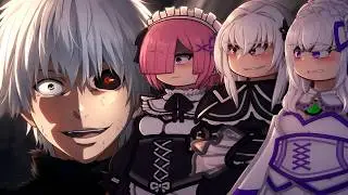 🇺🇸/🇧🇷 Re:Zero React to Subaru as Ken Kaneki – Gacha