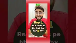 DAY 1- Do Ecommerce Sellers Really Have to Pay GST on Rs.0 Sales ? #30dayschallenge #ecommerce #sell