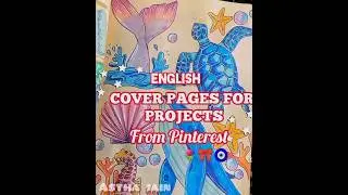 Front page idea for english from pinterest