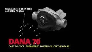 BD Diesel Dana 70 Rear Differential Cover