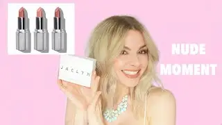 💎JACLYN HILL COSMETICS💎NUDE MOMENT SO RICH TRIO  | FIRST IMPRESSION SWATCHES