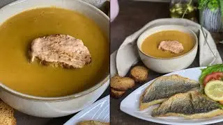 حساء السمك 🐟 🐟🐟🐟🐟بطريقة أكثر من سهلة على الطريقة الاصلية واحد البنة ماشي نورمال🤩🤩
