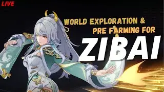 [HINDI] Zibai Pre-Farming & Columbina Build | Genshin Impact LIVE | AR60 F2P 🇮🇳