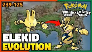 How To Evolve Elekid into Electabuzz in Pokemon Fire Red & Leaf Green