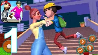 Scary Spooky Evil Teacher 3D Gameplay Part 1 (IOS/Android)