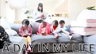 BUSY DAY IN THE LIFE OF A MOM WITH 3 KIDS AND A BABY | STAY AT HOME MOM LIFE | CRISSY MARIE