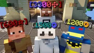 Uncut Bedwars Grinding With 7000 Star Party