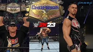 WWE 2K23 - John Cena VS Austin Theory | WRESTLEMANIA 39 UNITED STATES TITLE MATCH