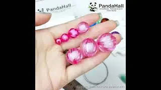 Transparent Acrylic Beads, Bead in Bead  #beading  #braceletmaking #jewelrymaking #shorts