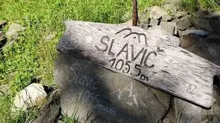 Ranní běh na Slavíč z Tyry přes Ostrý a Kalužný