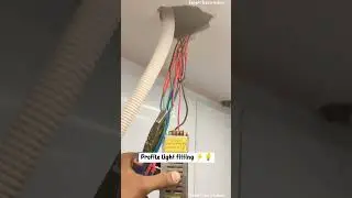 Expert Electricians | Electrical work | Profile Light | Strip Light #shortsvideo #shorts #shortvideo