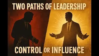 2 Paths of Leadership: Control vs Influence.