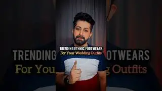Complete your ethnic look with the right footwear 👞✨ #shorts #youtubeshorts #ethnicwear #footwear