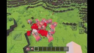 Who Would Win: 15 Minecraft Zombified Piglins vs. 10 Minecraft Zombified Hoglins?