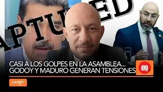 Casi golpes en la Asamblea Nacional por Godoy y Maduro