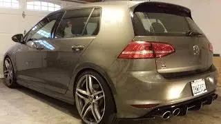Maxton Design Rear Diffuser installation: MK7 Golf R