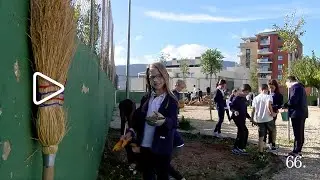 El nou pati de La Salle Alcoi: on la terra &eacute;s ColaCao per a jugar