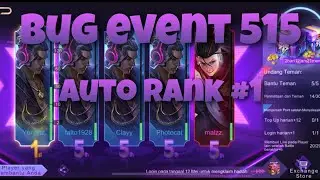 Bug Chat Global Code Event 515 Terbaru - Auto Rank #1 | Mobile Legends