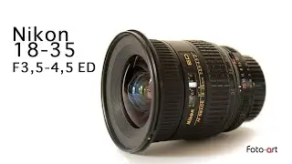 Nikon 18-35 f3,4-4,5 ED zoom grandangolare nel 2022
