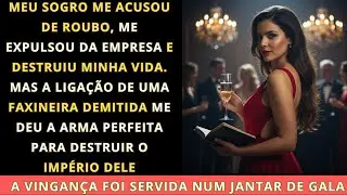 Meu sogro destruiu minha vida e achou que tinha vencido, mas a ligação de uma mulher misteriosa me..