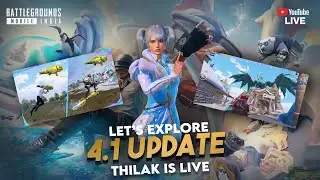 THILAK IS LIVE 🔥 BGMI Tamil | OP Rush + Fun Moments