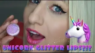 Glitter Glue Lips??! Wear Test!