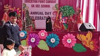 Education point convent school Delhi/ annual day celebration 2025/ class 3rd B/puppetdance