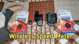 Bicycle Speed Meter || Wireless Meter || Battery Exchange
