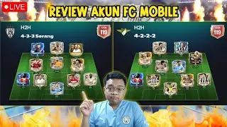 LETS GO MALAM MINGGU SAATNYA REVIEW-REVIEW AKUN LANJUT GACHA PEMANDU BAKAT! - FC MOBILE 26 INDONESIA