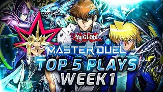 TOP 5 PLAYS OF THE WEEK 1- Yugioh! Master Duel