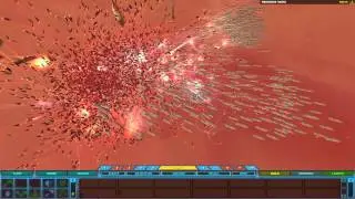 Homeworld 2 - 700 Hiigaran Torpedo Frigates vs Thousands of Vaygr Strike Craft [1080p HD]