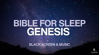 Book of Genesis | Relaxing Bible Reading | Black Screen  #biblerelaxation #biblereadingforsleep