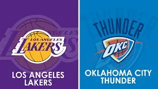 Los Angeles Lakers vs Oklahoma City Thunder NBA Live Scoreboard