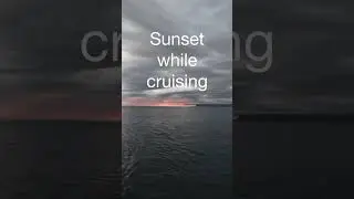 Cruising with sunset - Scotland with a view to the Orkney's #cruiselife #sunset #cruise