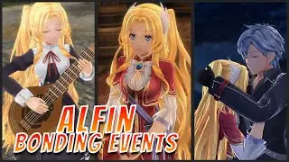All Alfin Bonding Events w/ Romance | Trails of Cold Steel IV | English