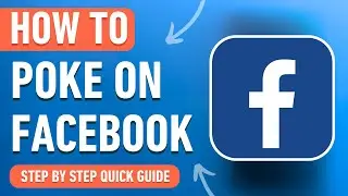 How to Poke someone on Facebook [2024] Easy Tutorial