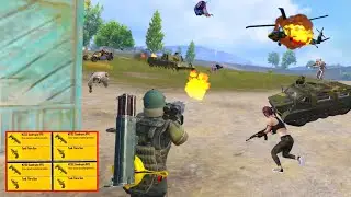 M202 + AWM vs TANKS 💀🔥 | PUBG Mobile Payload 3.3